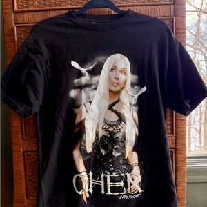 2002 Tour Authentic Cher Graphic T-Shirt